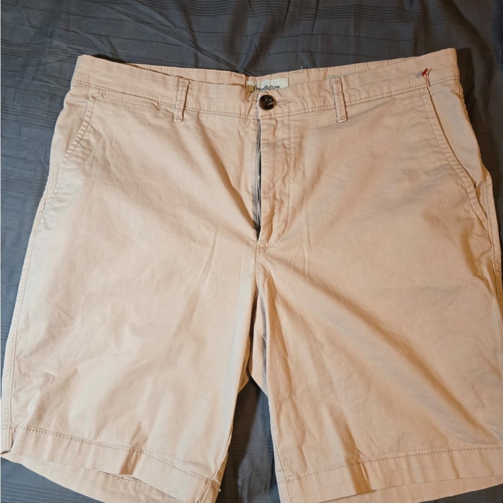Goodfellow & Co Tan Flat Front Shorts